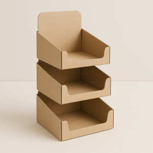 3 Side View Stackable Display