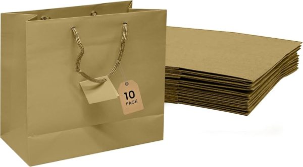 Gold Hot Stamp Eurotote Bag