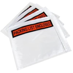 Packing List Envelopes