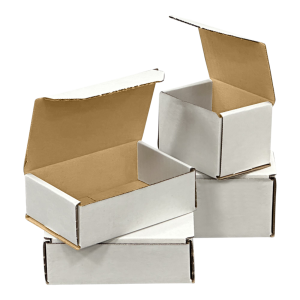 White Mailer Cartons