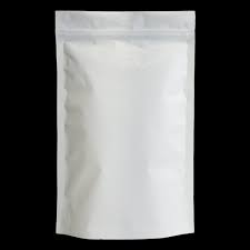 Pearl White Stand Up Pouches
