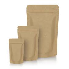 Kraft Stand Up Pouches