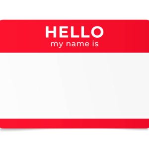 Name Tag